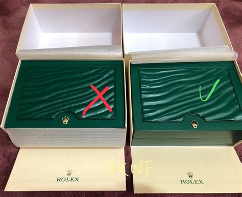 rolex box identification